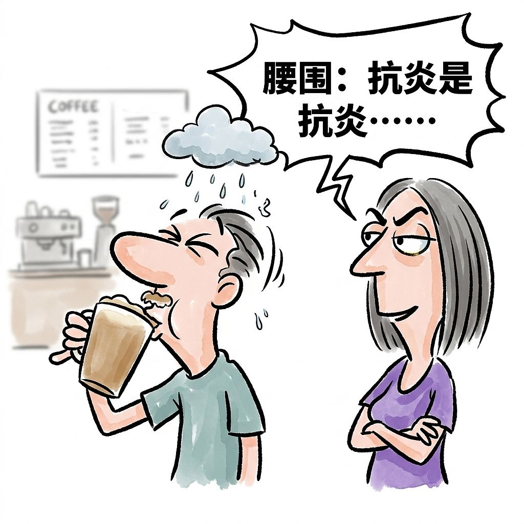 咖啡加奶抗炎翻倍?打工人的续命水今天起升级了(图ZNDExNTMzOTU2) - 中/长篇漫画 - 站酷设计师huashuoshi原创素材 - 站酷ZCOOL