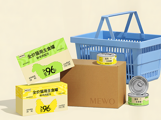 MEWO-宠物猫粮包装设计