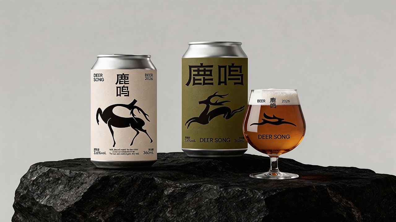DEERSONG鹿鸣 | 精酿啤酒（图ZNDExNTc1Njky） - 品牌 - 站酷设计师GT里里原创素材 - 站酷ZCOOL
