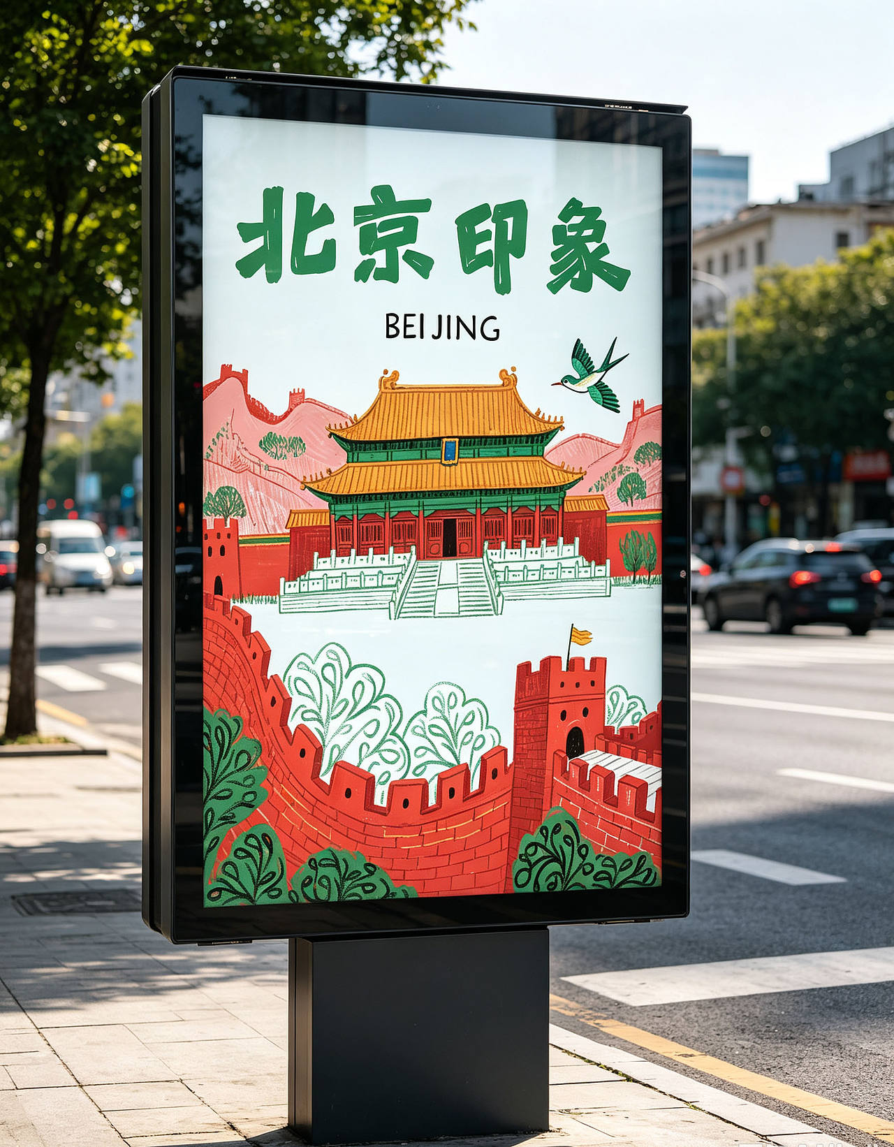 北京印象（图ZNDExNTc2MTEy） - 商业插画 - 站酷设计师己巳冬至原创素材 - 站酷ZCOOL