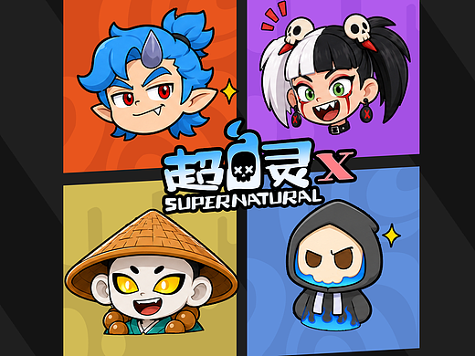 我的原创UI设计练习《超灵X》系列内容