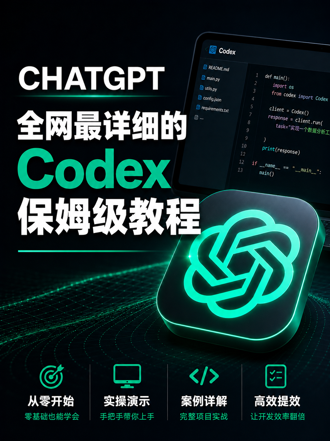 2026年全网最详细的Codex保姆级教程！| ChatGPT | Codex教程 | 雨田AIGC |（图ZMTU4NDgyMzI=） - 教程 - 站酷设计师雨田侃设计原创素材 - 站酷ZCOOL