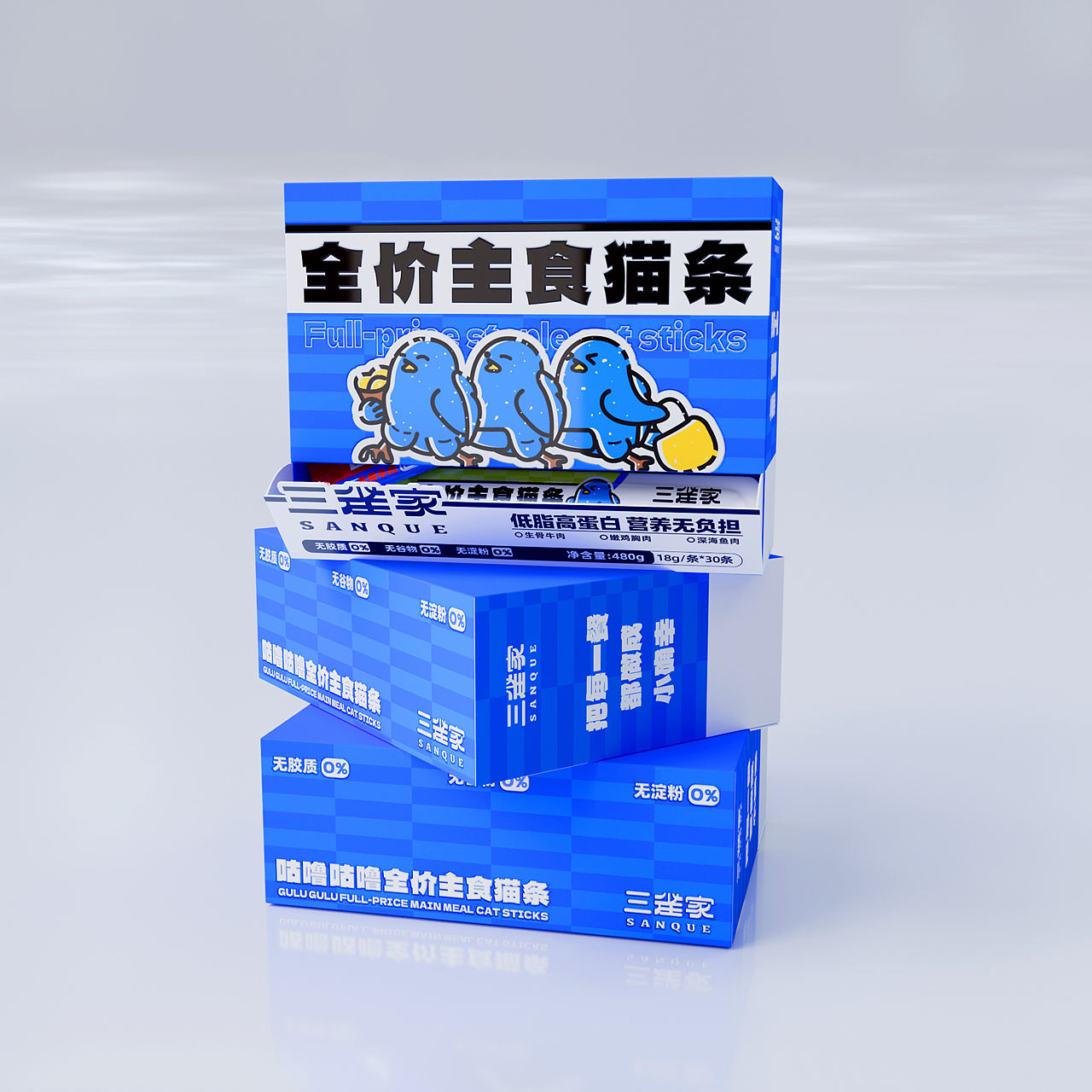 三雀家 | 咕噜咕噜系列 | 宠物食品 品牌包装全案(图ZNDExNjA4MDQ0) - 包装 - 站酷设计师越象映画原创素材 - 站酷ZCOOL