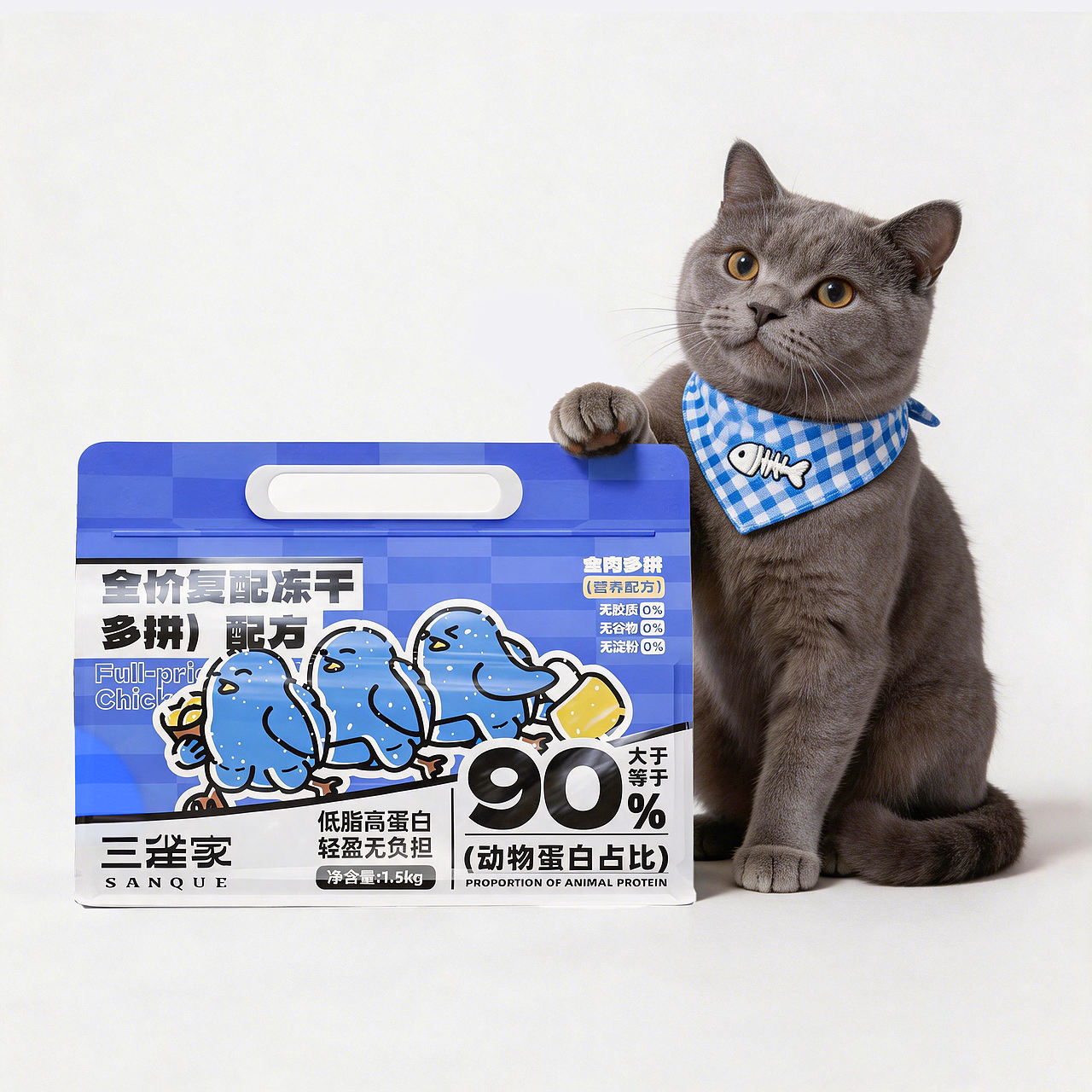 三雀家 | 咕噜咕噜系列 | 宠物食品 品牌包装全案(图ZNDExNjA4MTM2) - 包装 - 站酷设计师越象映画原创素材 - 站酷ZCOOL