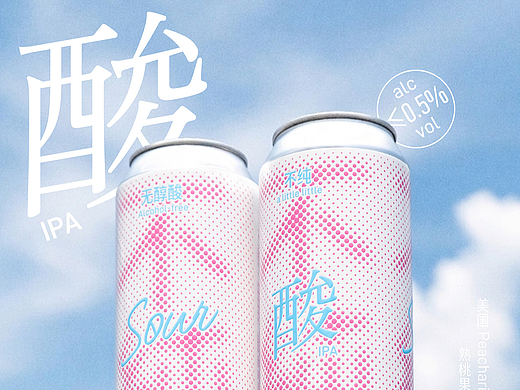 立吞 不纯 无醇酸IPA 精酿啤酒包装设计