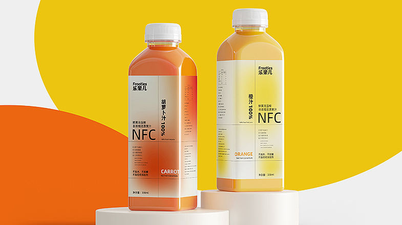 回归纯粹之美 | 乐果儿Frooties NFC果汁包装视觉设计(图ZNDExNjc1MTAw) - 包装 - 站酷设计师二山造物原创素材 - 站酷ZCOOL