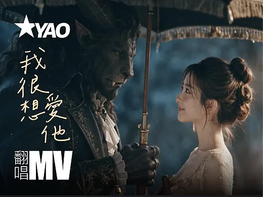 张星遥《我很想爱他》AI技术制作翻唱音乐视频