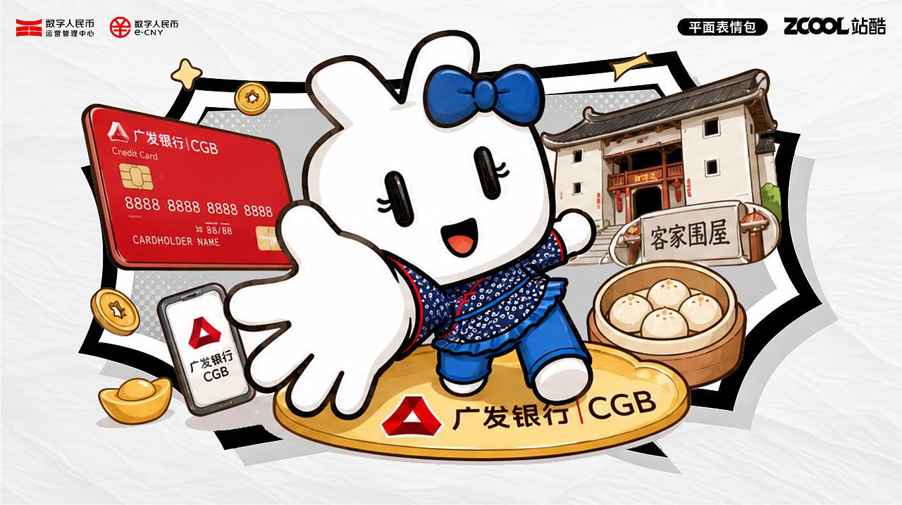 广发银行吉祥物圆圆(图ZNDExNjkwNDg4) - 工艺品设计 - 站酷设计师lee3365966原创素材 - 站酷ZCOOL
