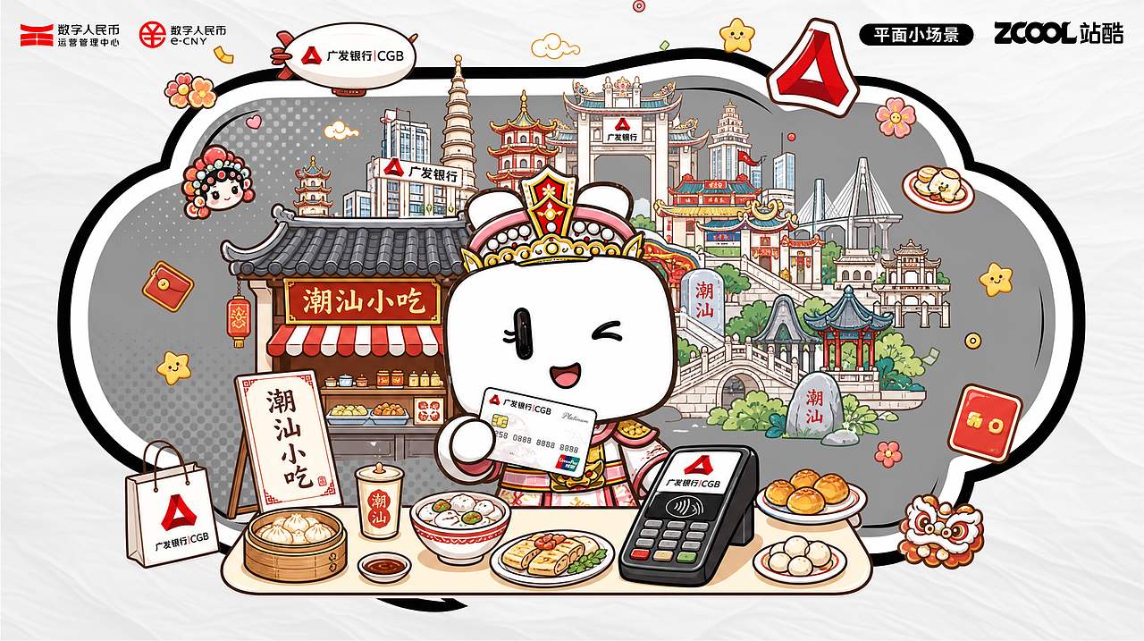 广发银行吉祥物圆圆(图ZNDExNjkwNTM2) - 工艺品设计 - 站酷设计师lee3365966原创素材 - 站酷ZCOOL