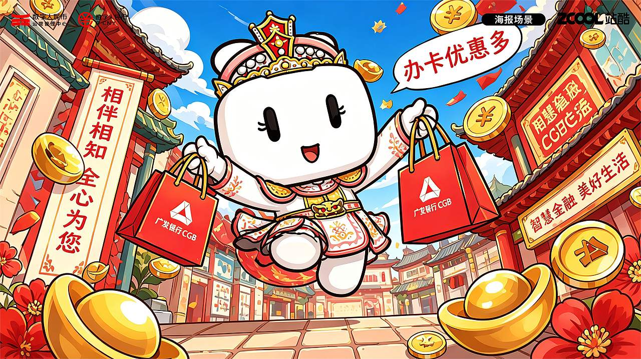 广发银行吉祥物圆圆(图ZNDExNjkwNTYw) - 工艺品设计 - 站酷设计师lee3365966原创素材 - 站酷ZCOOL