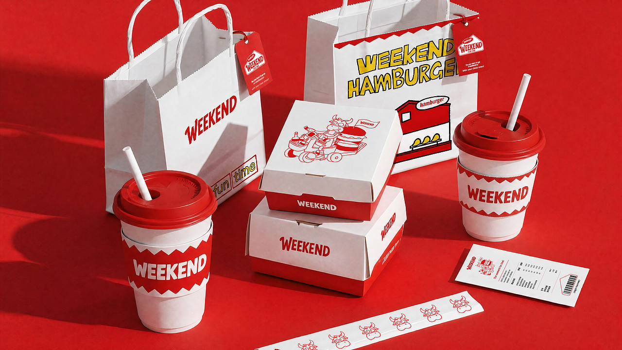 WEEKEND 周末汉堡(图ZNDExNjkzMjA4) - 品牌 - 站酷设计师iou2原创素材 - 站酷ZCOOL