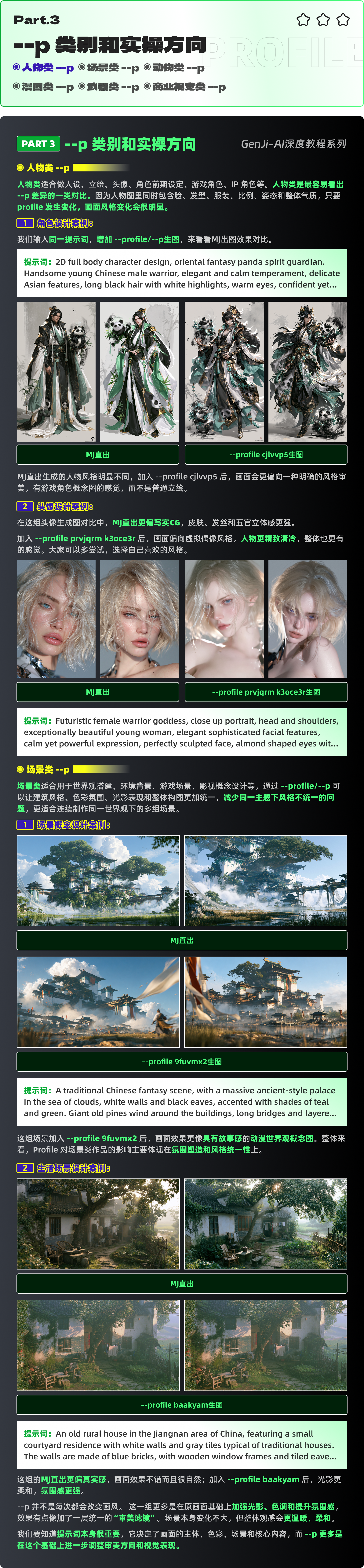 MJ 风格化应用（--p)（图ZMTU4NTQxODA=） - 教程 - 站酷设计师黯马原创素材 - 站酷ZCOOL
