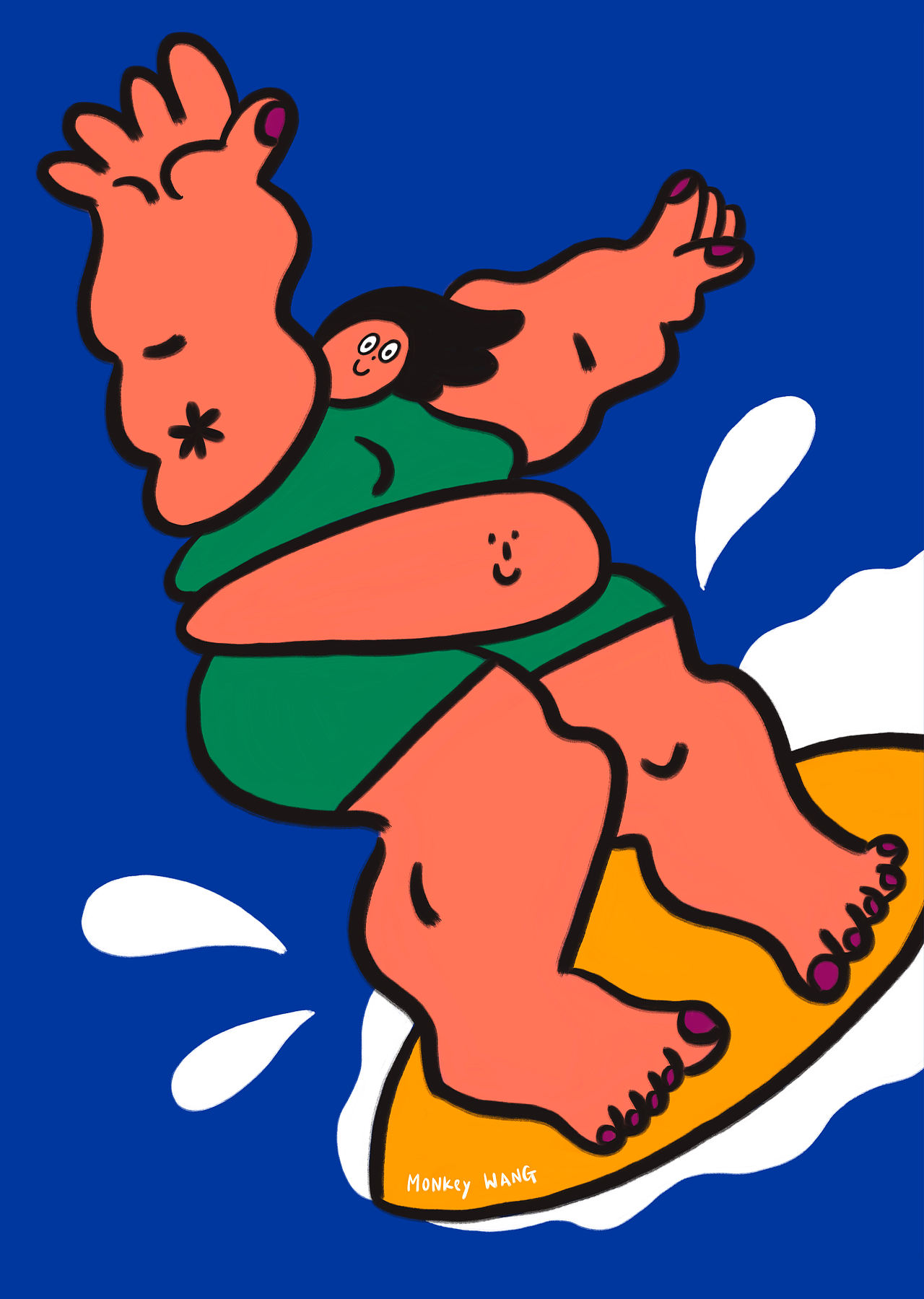 万能女孩|用画回复世界上每一句“女孩不可以”(图ZNDExNzAwMDgw) - 商业插画 - 站酷设计师MonkeyWang小玩家原创素材 - 站酷ZCOOL