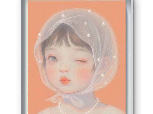 Angel's Kiss(手绘油画，可收藏可定制）
