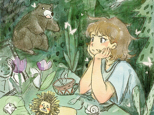 来，一起进森林🌲
