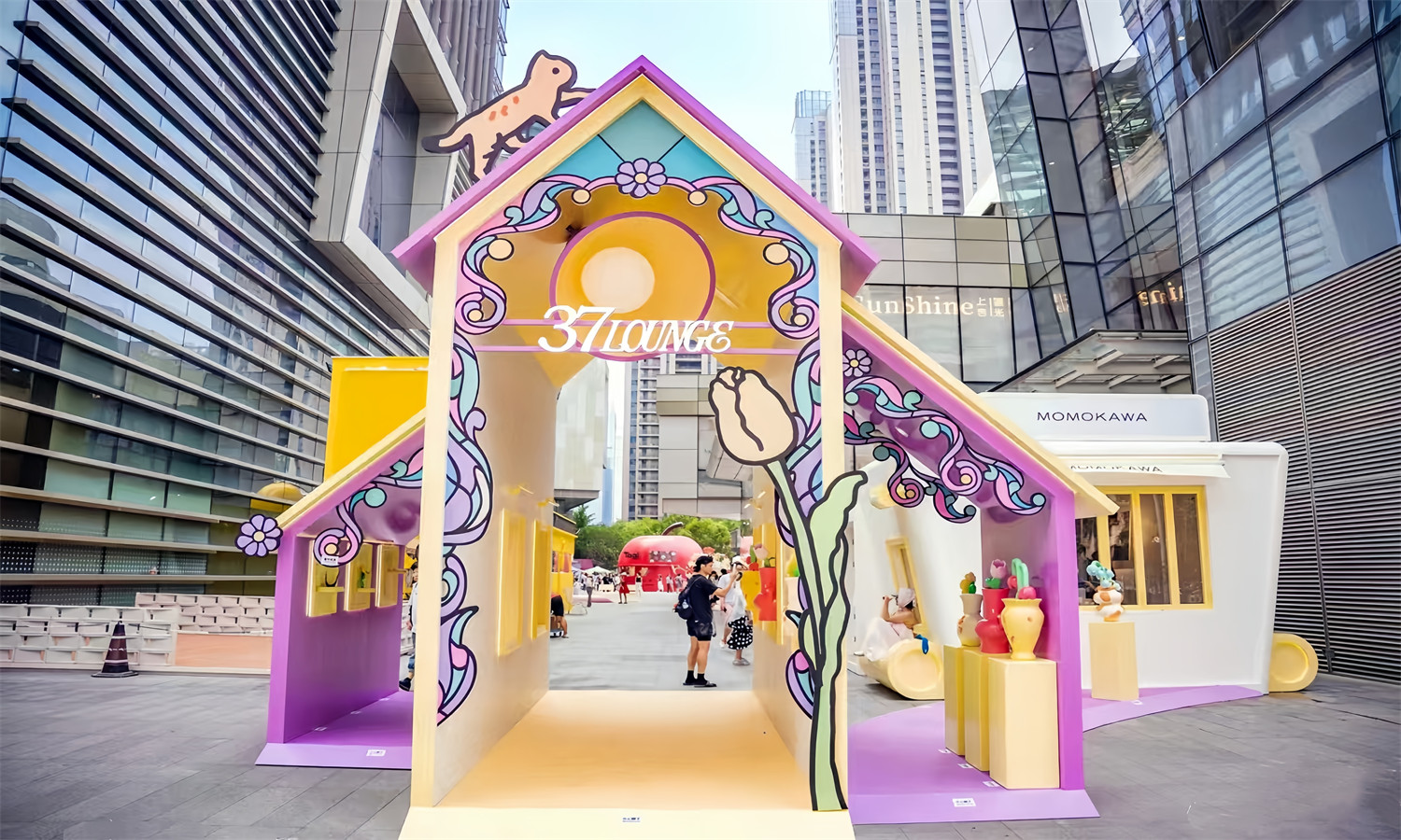 商业街区“冷区”如何用美陈节点设计来激活？肆墨设计（图ZMTU4NTg2Mjg=） - 观点 - 站酷设计师新锐策展设计圈原创素材 - 站酷ZCOOL