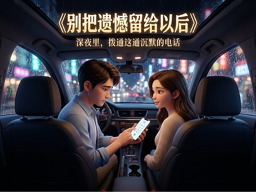 3D创意视频——《别把遗憾留给以后》