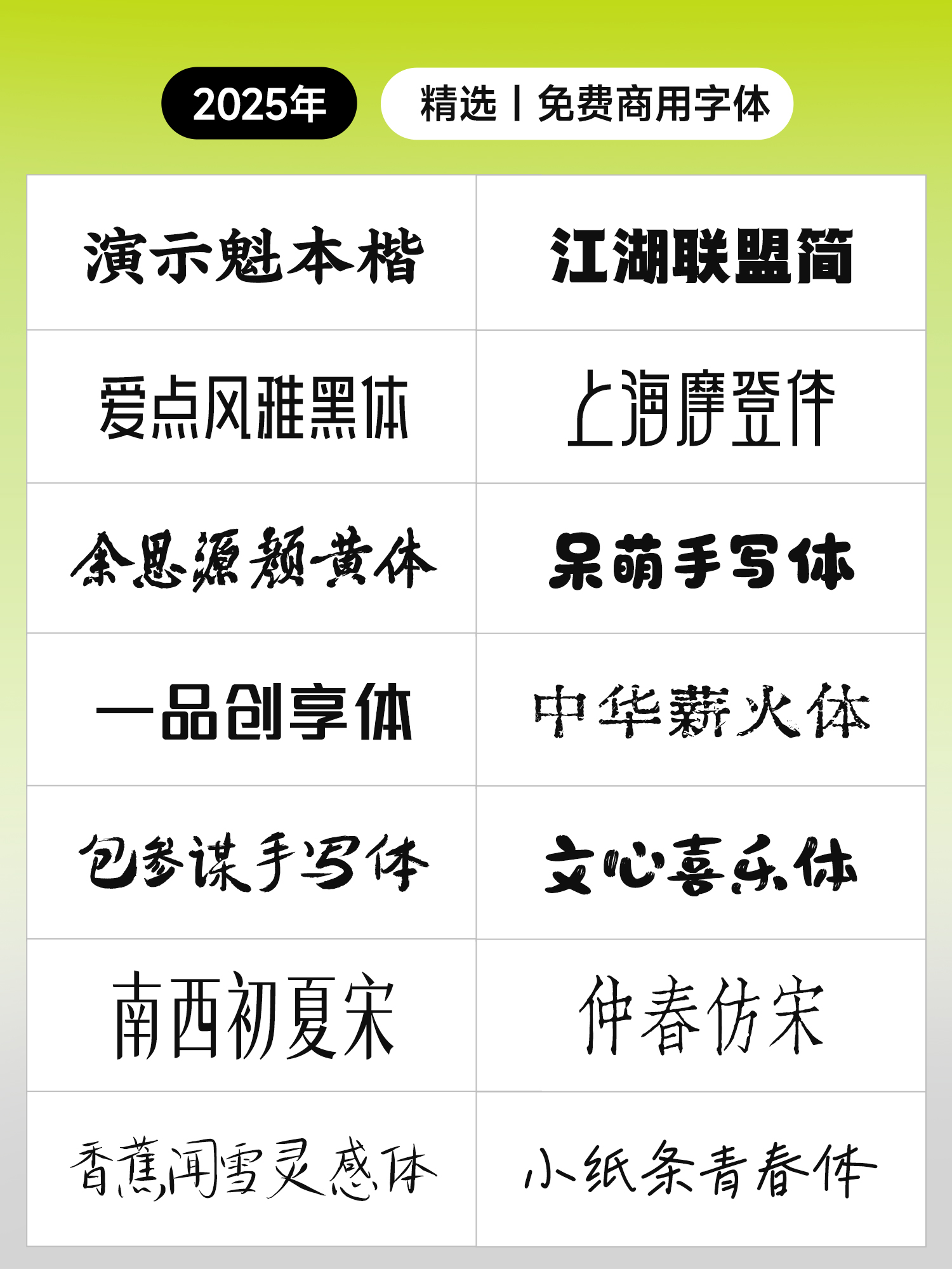 干了十年设计，我电脑里只剩下这100款字体！职场办公必备！100+高质量免费商用字体！（图ZMTU4NTkyNjQ=） - 观点 - 站酷设计师ZMD卓沐设计原创素材 - 站酷ZCOOL