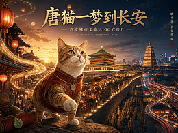《唐猫一梦到长安》西安城市文旅 AIGC 宣传片