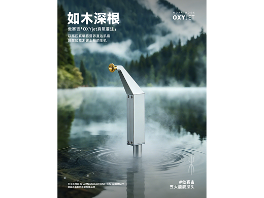 OXYJET傲赛吉五大能量探头海报