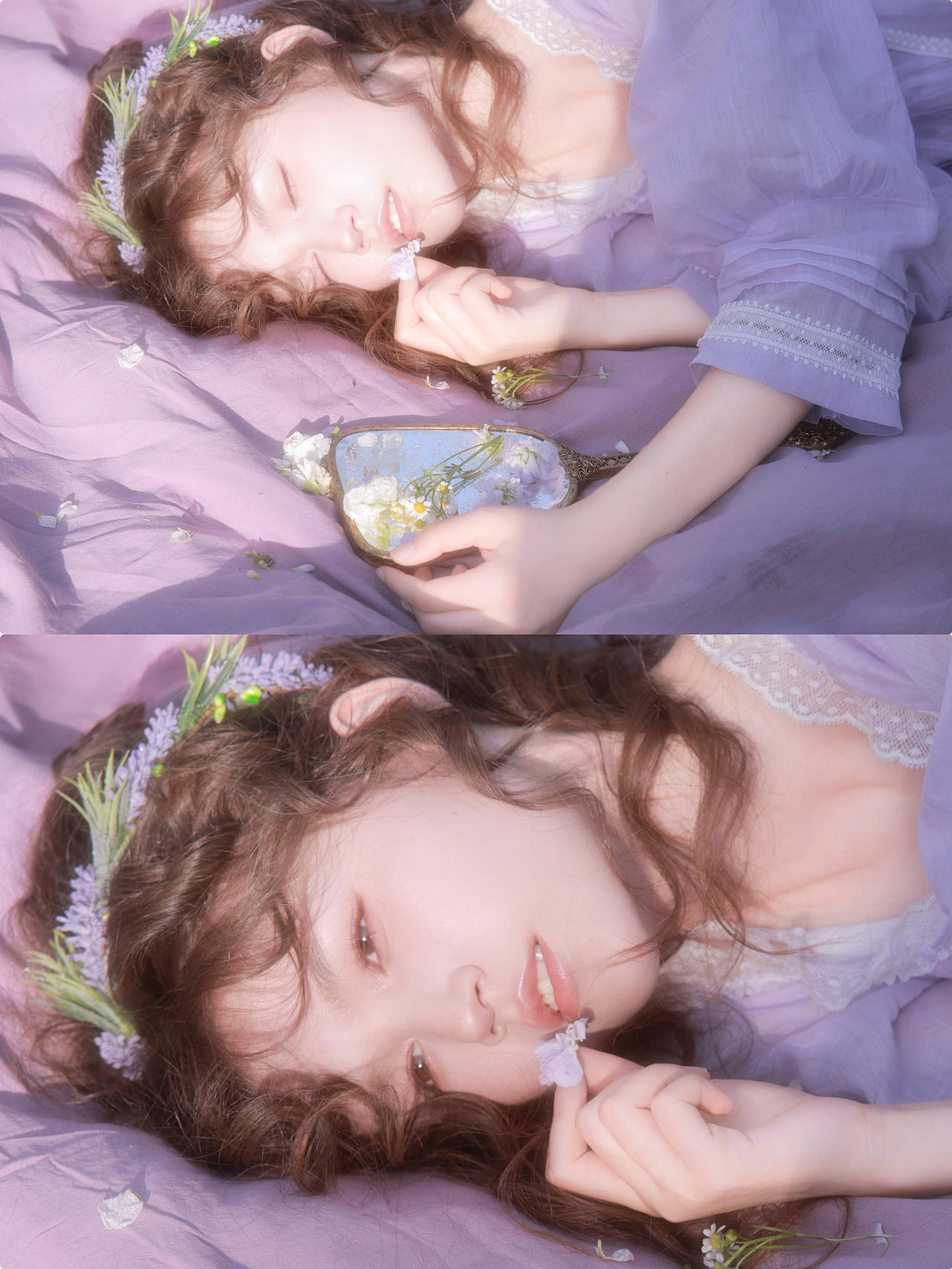 紫境・缪斯梦 Muse in Violet（图ZNDExODAxNjky） - 人像摄影 - 站酷设计师金渺今原创素材 - 站酷ZCOOL