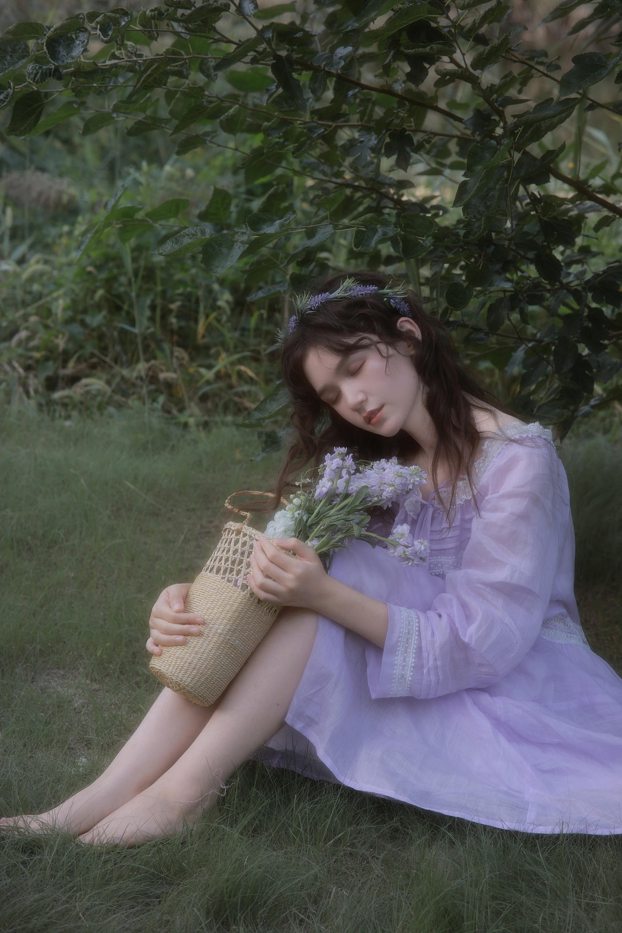 紫境・缪斯梦 Muse in Violet（图ZNDExODAxOTc2） - 人像摄影 - 站酷设计师金渺今原创素材 - 站酷ZCOOL