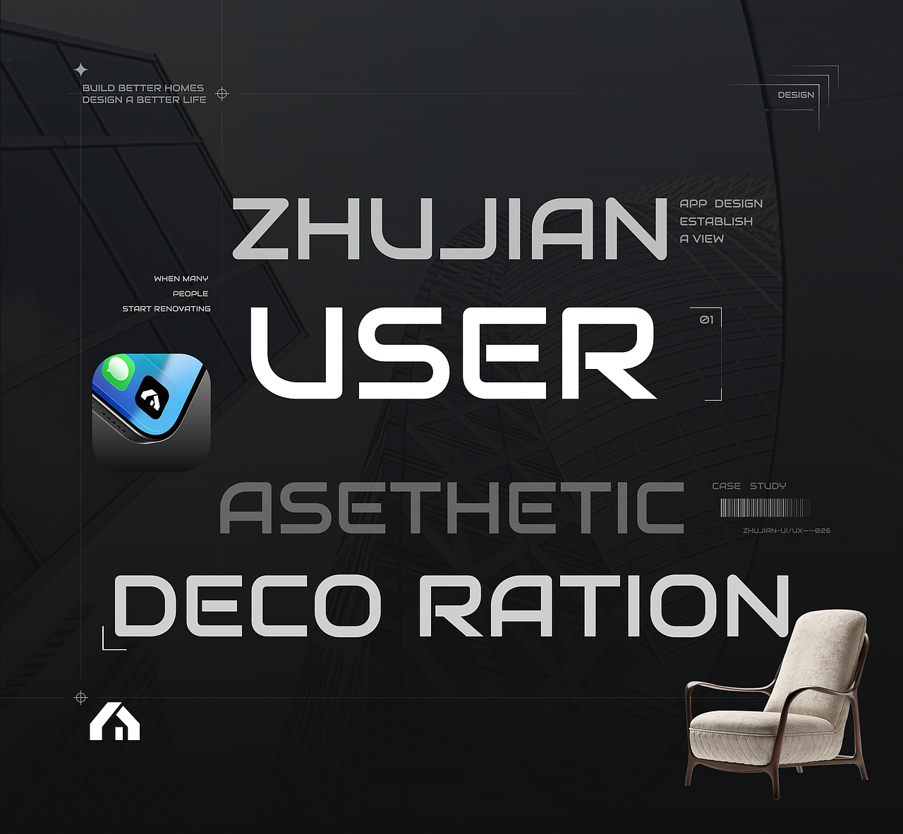 筑见APP（图ZNDExODA1ODc2） - APP界面 - 站酷设计师CarpeDeim原创素材 - 站酷ZCOOL