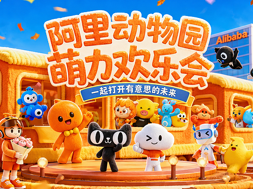 动物园公益主视觉设计