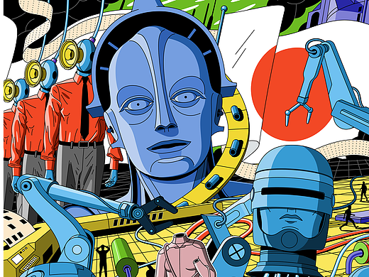 Illustrations for Esquire Russia/Rules of Life ma