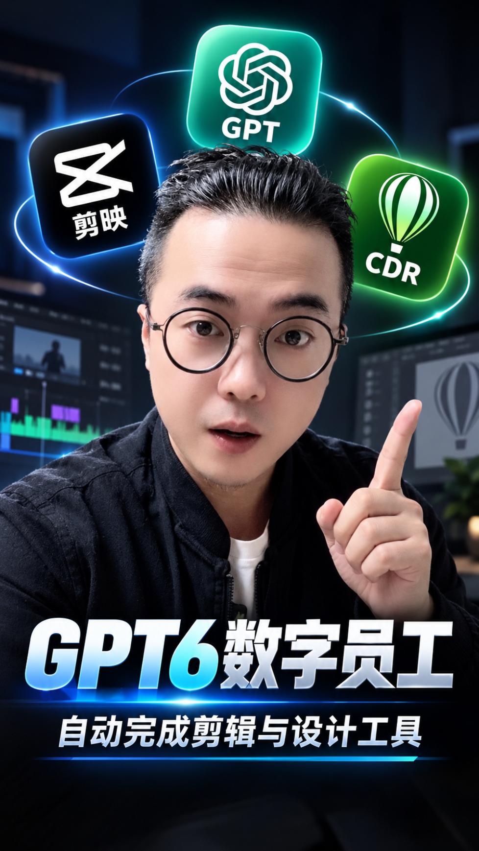 GPT6数字员工对接CDR设计与剪辑工作，碾压基础员工。| AIGC员工 | AI设计 | AI建议 |（图ZMTU4Njg1ODg=） - 教程 - 站酷设计师雨田侃设计原创素材 - 站酷ZCOOL
