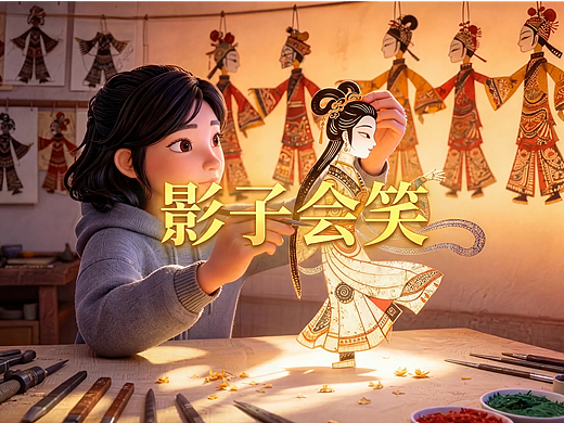 我的第一部AI动画作品-《影子会笑》