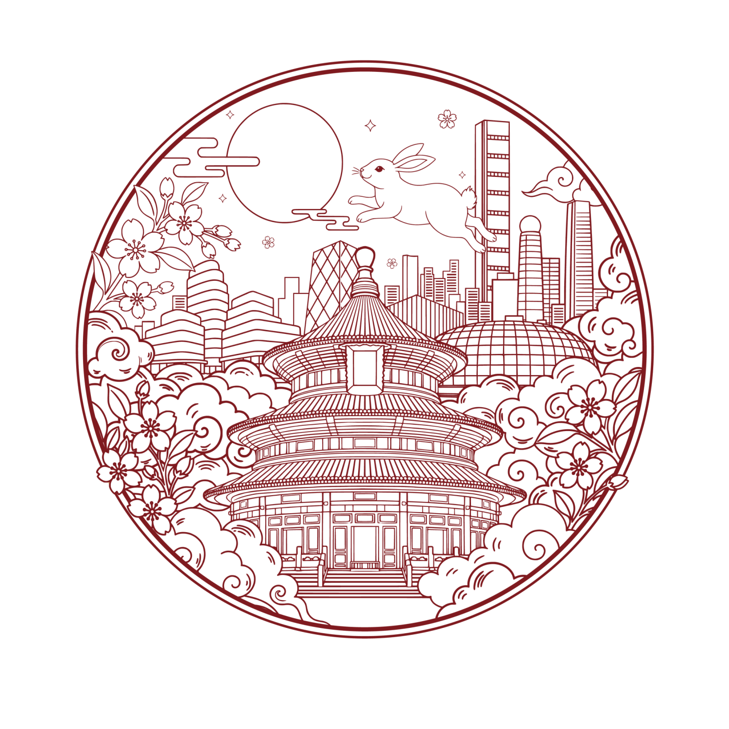 北京稻香村中秋礼盒｜印象北京（图ZNDExOTQ4NzA0） - 包装 - 站酷设计师欧阳鹏杰_OY原创素材 - 站酷ZCOOL