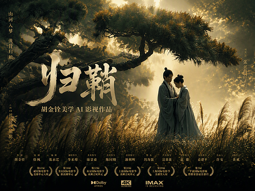 《归鞘》・胡金铨国风武侠 AI 混剪短片创作