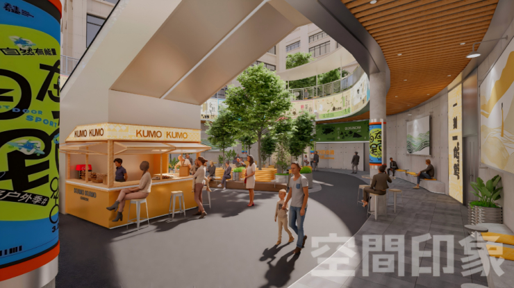 下沉广场，如何让客流往下沉（图ZMTU4NzM0MTI=） - 资讯 - 站酷设计师空间印象商业设计原创素材 - 站酷ZCOOL