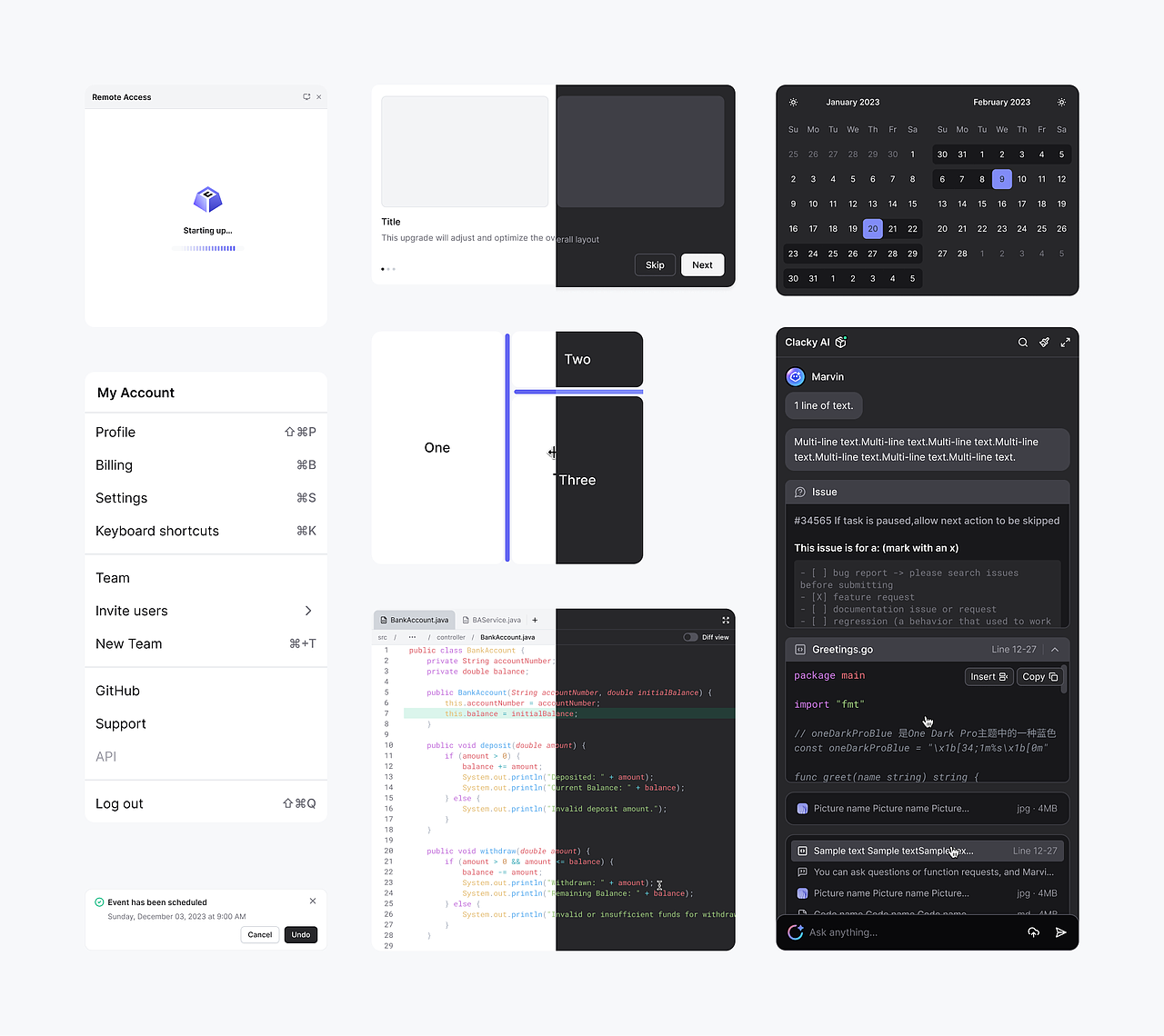 ClackyAI 编程软件（图ZNDExOTcwOTcy） - APP界面 - 站酷设计师拾贰F原创素材 - 站酷ZCOOL