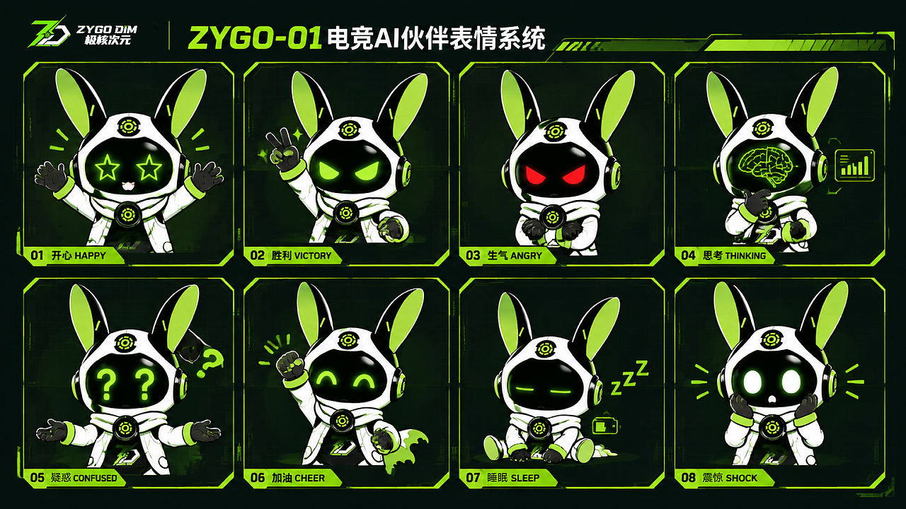 “极核次元”电竞IP形象（图ZNDExOTczOTg0） - 人物/生物 - 站酷设计师MLANG原创素材 - 站酷ZCOOL