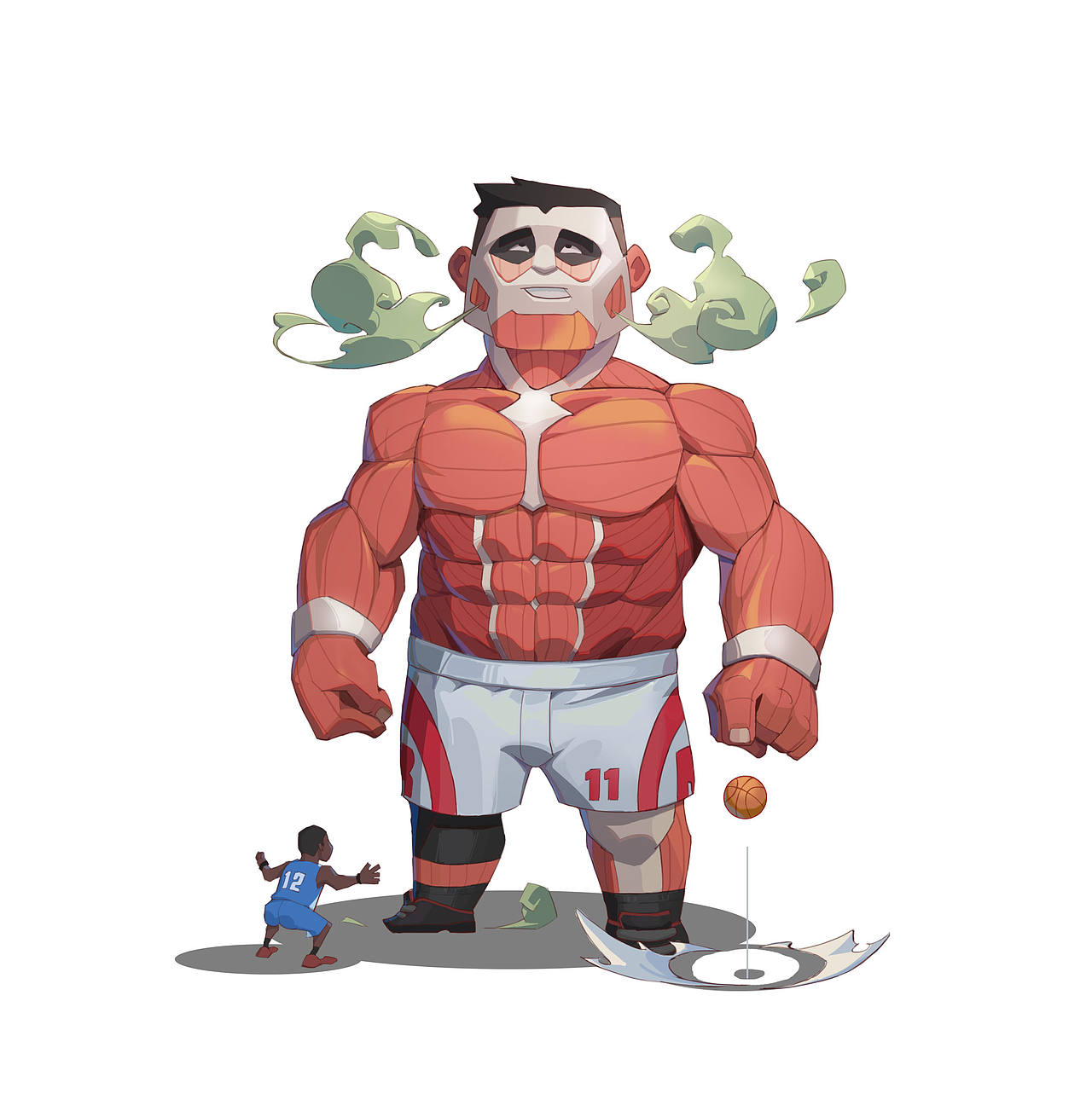 篮球巨星（图ZNDExOTc0NTQ4） - 绘本 - 站酷设计师赛波螺原创素材 - 站酷ZCOOL