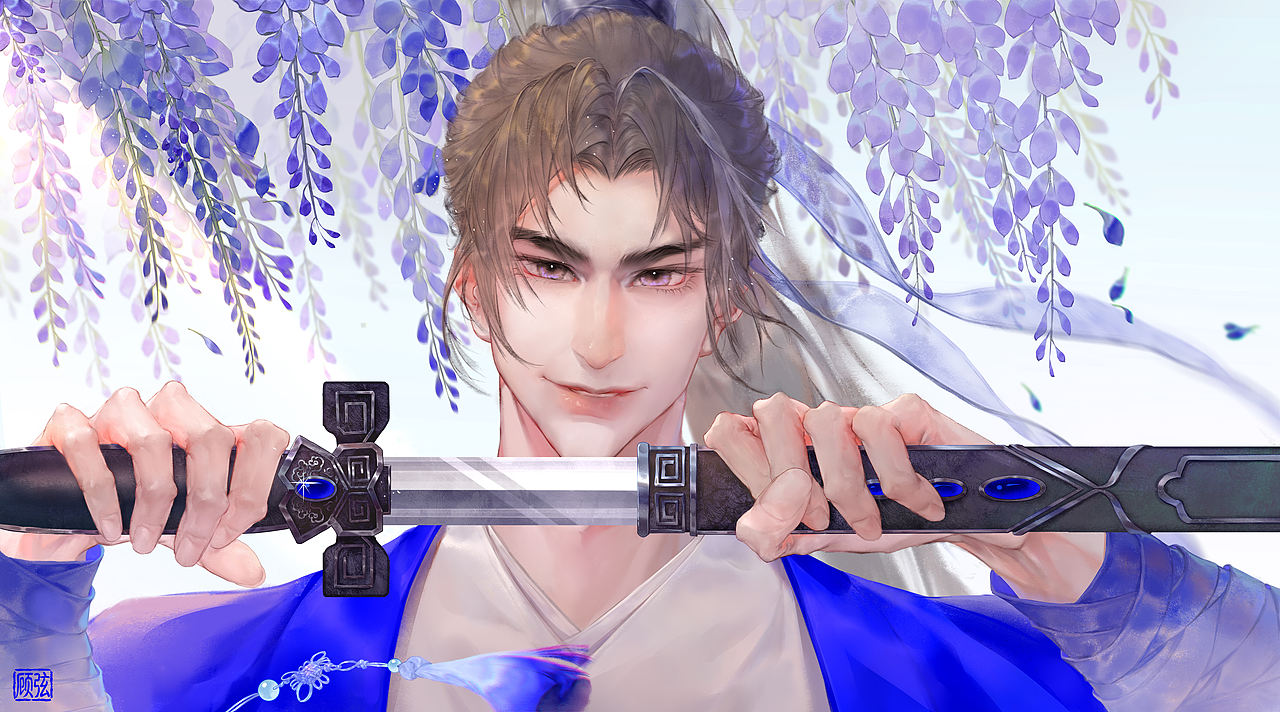 剑携清风少年游（图ZNDExOTc2OTY4） - 创作习作 - 站酷设计师顾弦啊原创素材 - 站酷ZCOOL