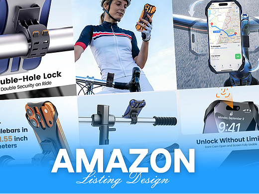数码、电子产品 支架-Amazon亚马逊主副图A+设计