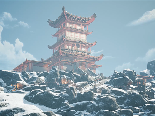 《雪境琼楼》