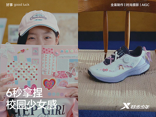如何打造少女跑鞋新品预告 6秒短视频预热 | 特步女孩