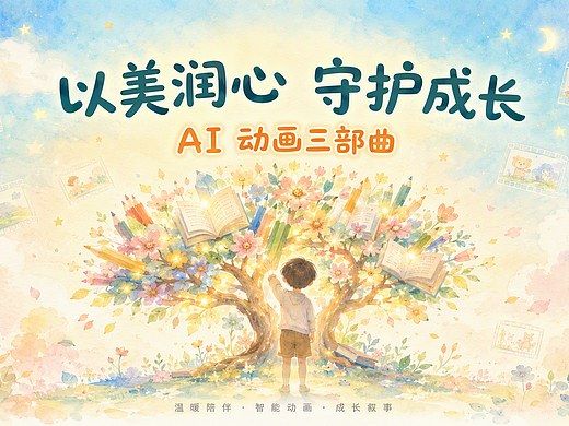 以美润心 守护成长 AI动画三部曲