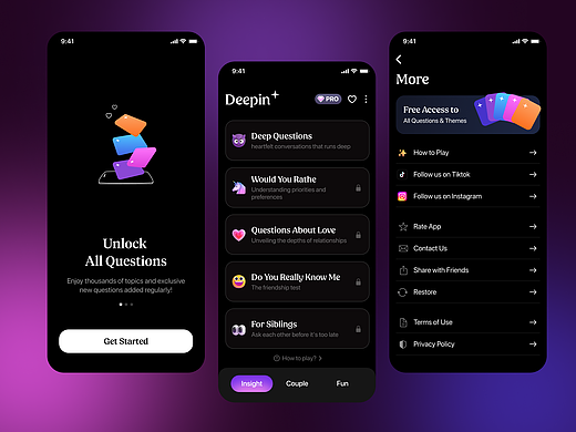 Conversation App Design | UX/UI