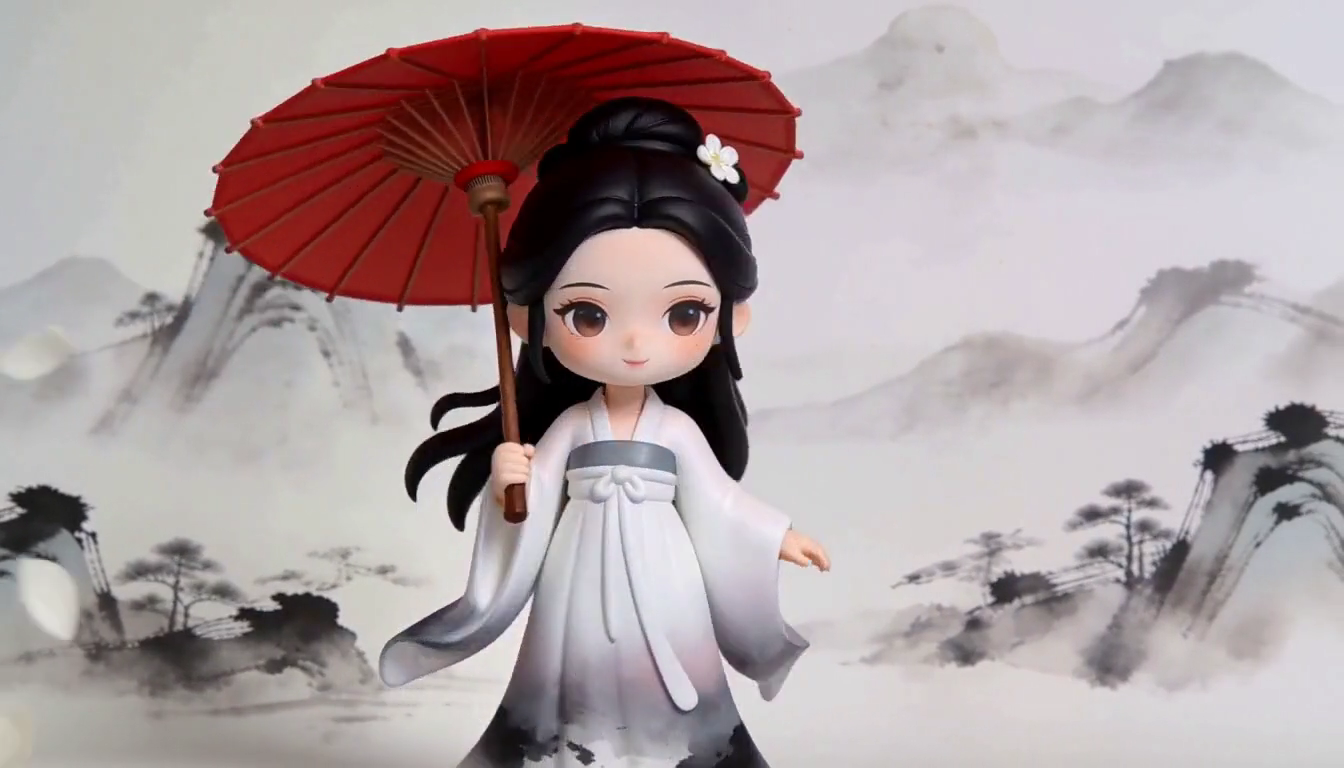 AI角色设计全流程 EP.02｜墨 SUMI｜国风水墨仙子（图ZMTU4NzgzNTY=） - 教程 - 站酷设计师俊仔饼原创素材 - 站酷ZCOOL