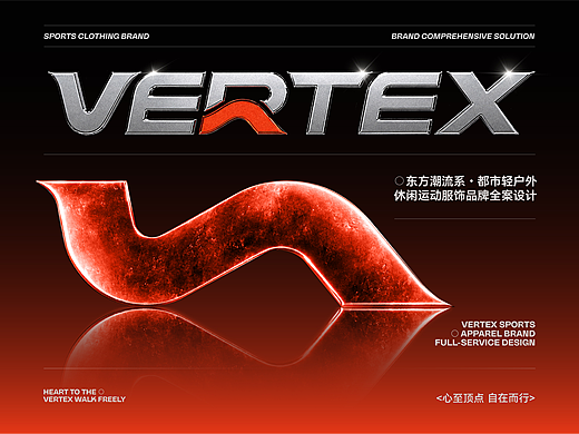 VERTEX顶点服饰品牌全案设计