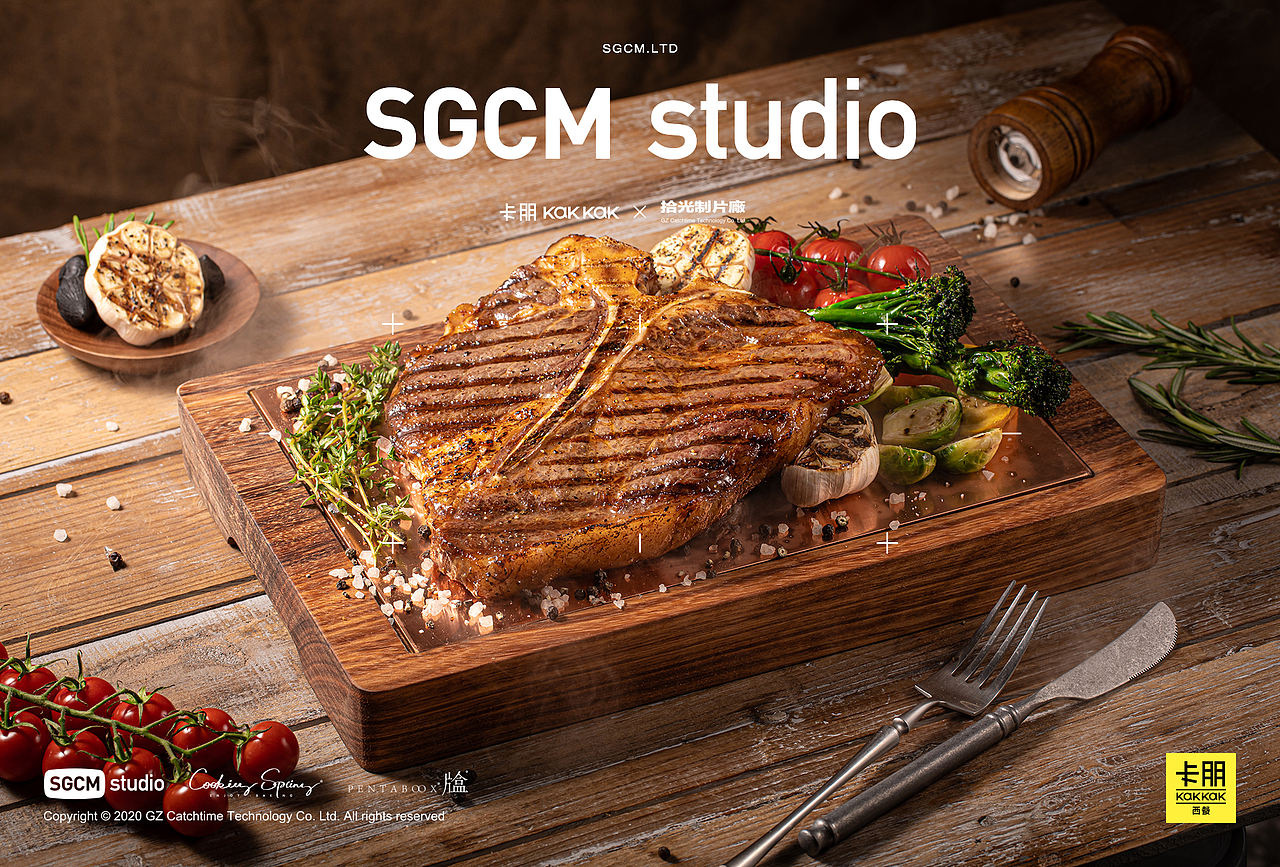 连锁餐饮品牌摄影 | 卡朋厨房.扒房 X SGCM 拾光制片廠（图ZNDEyMDg3NzI4） - 美食摄影 - 站酷设计师拾光传媒原创素材 - 站酷ZCOOL