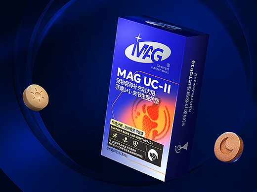MAG包装设计宠物营养补充剂猫咪软骨素宠物包装设计