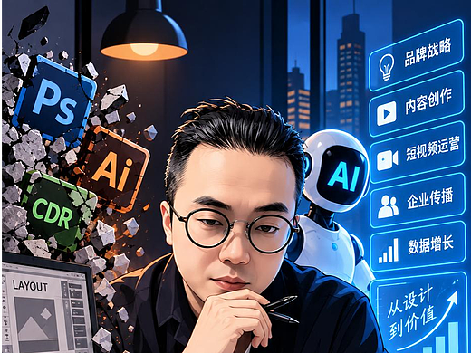 从做图到解决问题：AI时代，设计师必须完成的这次转型 | 老设计牢骚 | 设计师转型