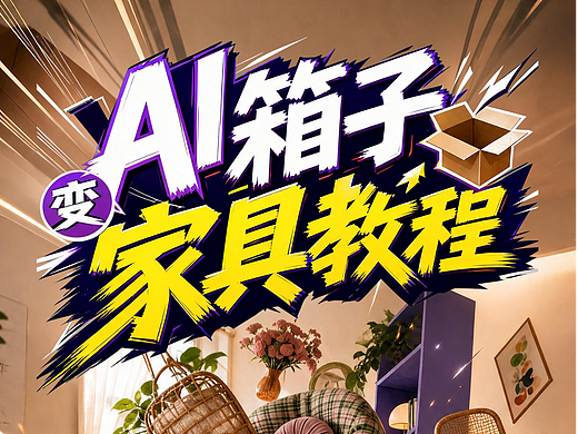AI教程 | 箱子变家具