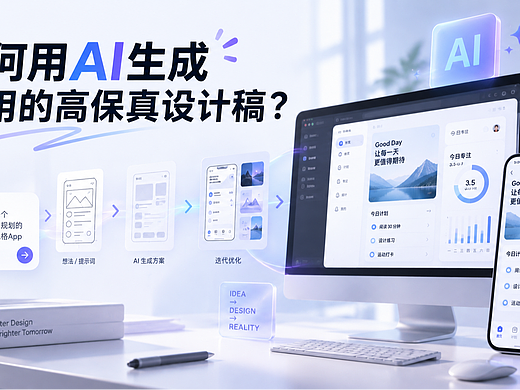 为什么AI生成的设计稿不可用?问题不在工具,在需求没说清楚